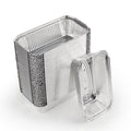 No6 Foil Containers With Lid 1x500