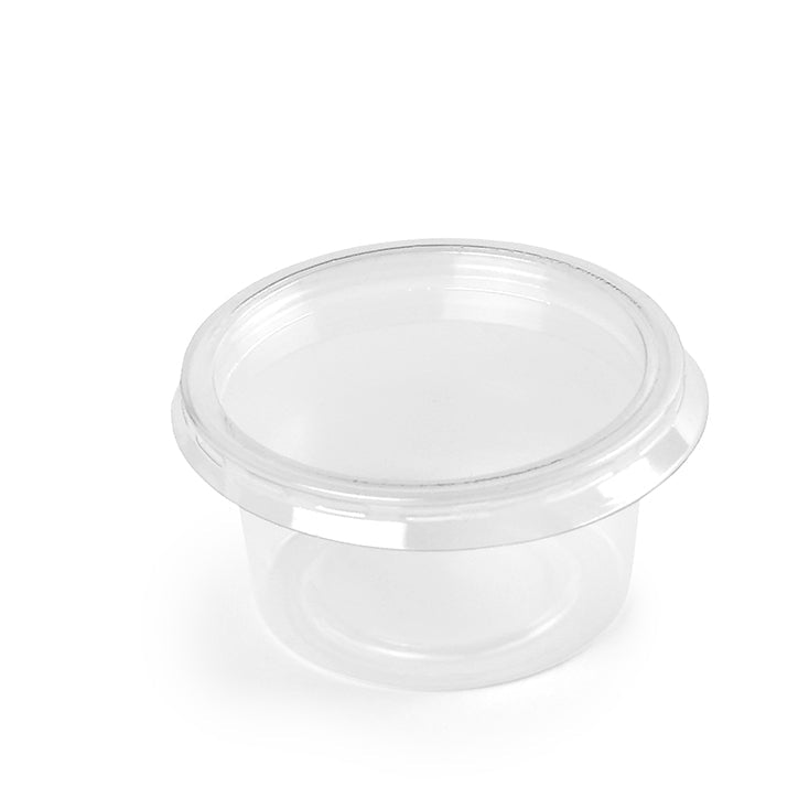 Majestic 4oz Clear Cups & Lids 1x1000