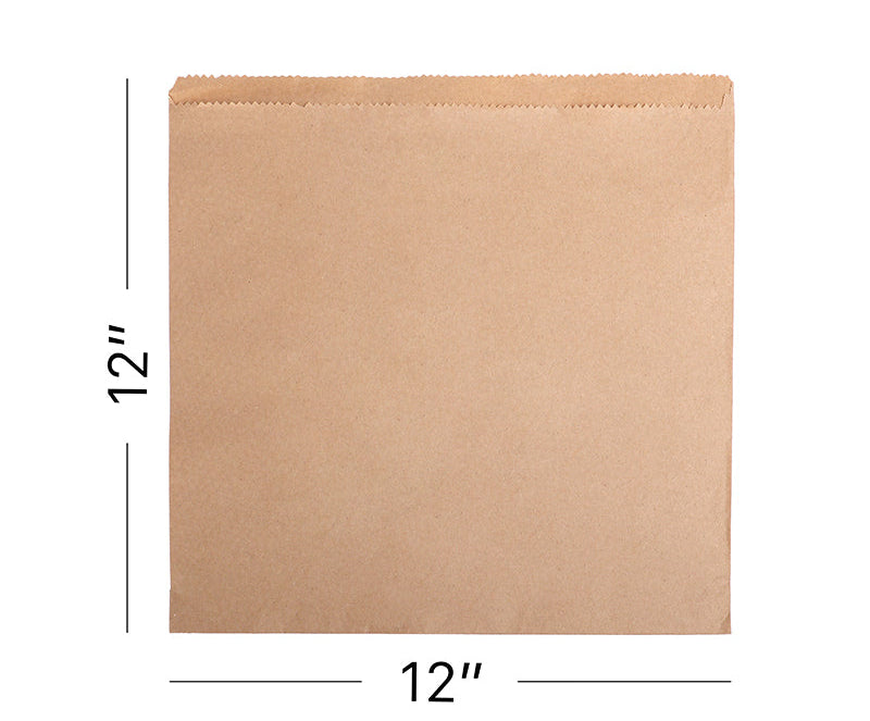 12x12" Brown Paper Bags 1x450