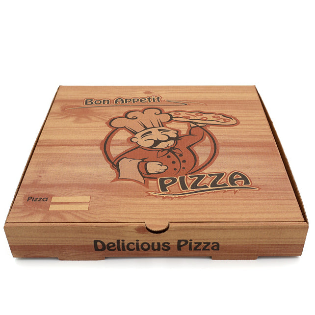 12" Brown Pizza Boxes 1x90