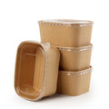 C1000 Kraft Containers & Lids 1x300