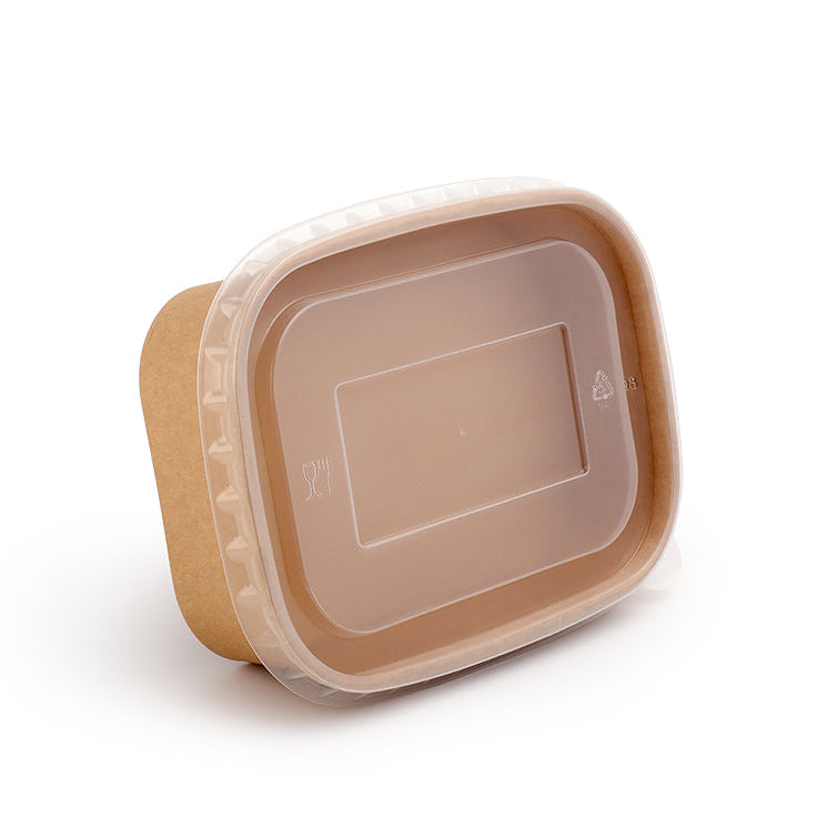 C500 Kraft Containers & Lids 1x300